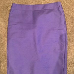 J. Crew pencil skirt #2 purple size 4